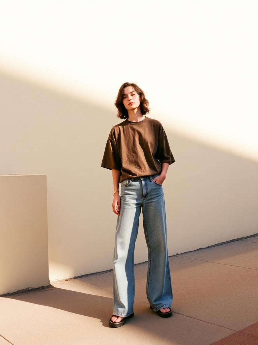 Editorial vintage street-style sample